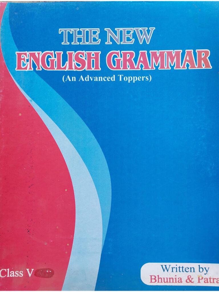 The New English Grammar Class 5 English Grammar Book 2711