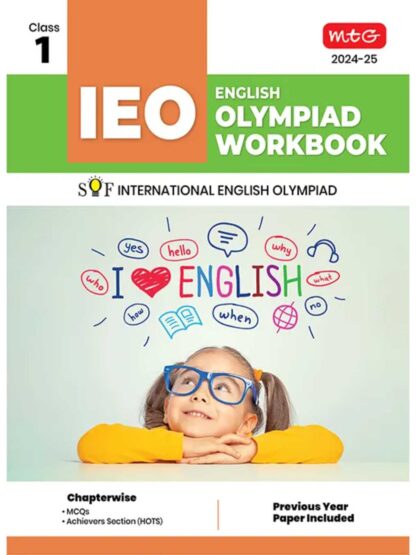 IEO International English Olympiad Workbook Class 1 | MTG | MTG Learning Media Pvt Ltd