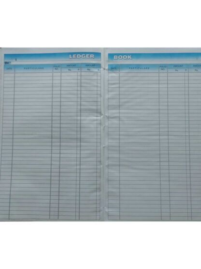 Double Column Ledger Book | Bharat Stationers