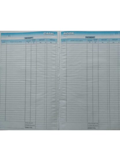 Double Column Cash Book | Bharat Stationers