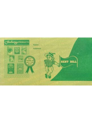 House Rent Bill Book | Bharat Stationers