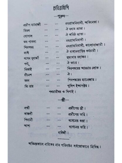 Lakshmir Hate Vikhar Jhuli | Kamalesh Banerjee | Surya Prakashani