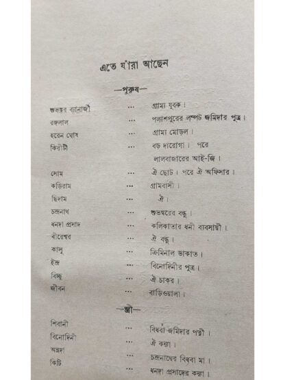 Patitar Sansar | Chandi Charan Banerjee | Surya Prakashani