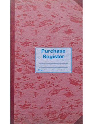 Purchase Register Book | Bharat Stationers